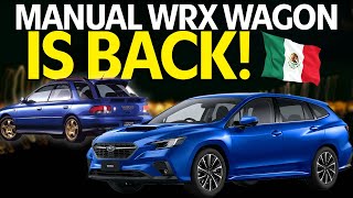 The MANUAL Subaru WRX Wagon is BACK Sort of [upl. by Anastase]