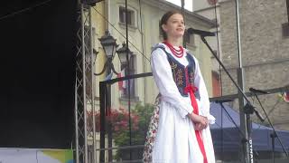 STANEK49 EDYTA KALEMBA z JELEĹšNI 54 FESTIWAL FOLKLORU GĂ“RALI POLSKICH Ĺ»YWIEC RYNEK 01082023 [upl. by Artsa]