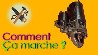 Réparation démarreur 12V comment le brancher et comment ça marche PMbricoleur [upl. by Lyrred]