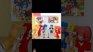 Which team will win Team Sonic or Team Shin Sonic sonic sonicthehedgehog duet knuckles mario [upl. by Leiuqese]