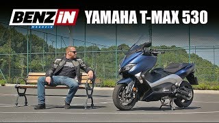 Yamaha TMAX DX 530 ABS 2017  Moto test  Ümit Salkım [upl. by Winifred613]