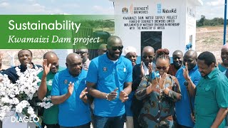 Bringing water security to Handeni District Tanga Region Tanzania  Diageo [upl. by Hairacaz]