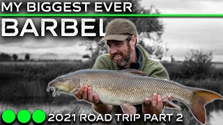 Barbel Fishing on The River Avon Monster Barbel 2021 Road Trip Part 2 [upl. by Broadbent]