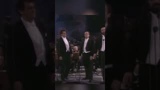 The Three Tenors performs Nessun Dorma 🎼🌹 [upl. by Aisatna]