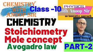 chemistry mole concept part 2ICSE CLASS 10 [upl. by Spancake]