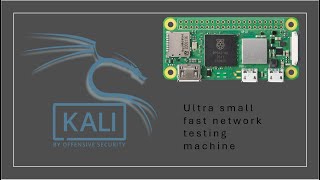 Kali Linux on Raspberry Pi Zero W2 easy simple and fast DIY [upl. by Dygert]