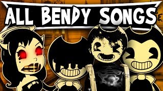 All Bendy Songs TryHardNinja [upl. by Nomar897]