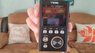 Review of SWOFY Real Lossless HiFi MP3 Player [upl. by Silado]