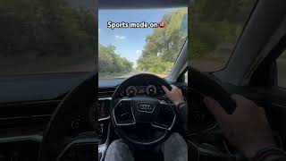 Audi A6 sports mode on 🔞audiA6sportsmode needforspeedmostwanted [upl. by Kermy292]