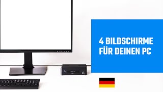 4 Bildschirme für deinen PC [upl. by Leopoldeen]