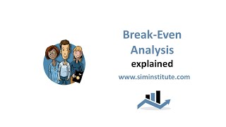 Breakeven Analysis explained [upl. by Kask]