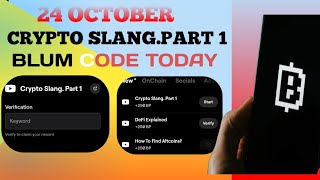 blum crypto slang part 1  blum crypto slang part 1 code [upl. by Lamrej41]