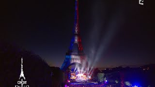 MARSEILLAISE 14 juillet 2015 Paris Tour Eiffel [upl. by Ssepmet]