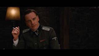 Inglourious Basterds  Bar Shooting Scene [upl. by Hebert753]