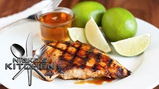 GRILLED PINEAPPLE CHICKEN  VIDEO RECIPE [upl. by Wj]