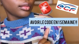 AVOIR SON CODE RAPIDEMENT  Mon expérience [upl. by Haela]