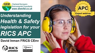 Understanding Health amp Safety legislation for your RICS APC [upl. by Turnbull]