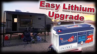 How to Convert to Lithium Batteries  Upgrade for RVs and Travel Trailers  Timeusb [upl. by Vania]