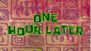 One Hour Later  SpongeBob Time Card 96 [upl. by Mima]