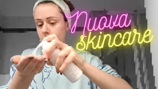 NUOVA SKINCARE ROUTINE 🧼 [upl. by Ahsiled]