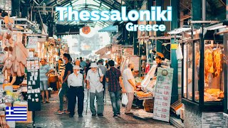 Thessaloniki Greece  March 2023  4K HDR 60fps Walking Tour [upl. by Osrick]