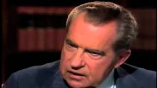 David Frost confronts Richard Nixon on Watergate scandal [upl. by Arenat]