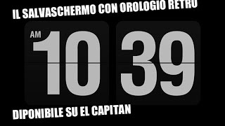 Come impostare il salvaschermo fiqlo che replica l’orologio retrò flip clock [upl. by Eleanora]