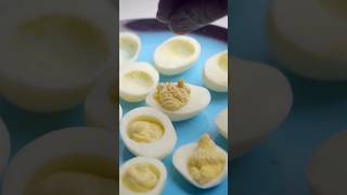 Paula Deen Deviled Eggs Recipe 🥚 pauladeen deviledegg [upl. by Sulakcin397]