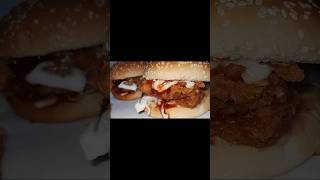 Zinger burger burger viralshort food [upl. by Nattirb964]