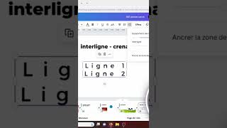 Linterligne sur Canva [upl. by Eannej]