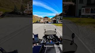 Samnaun 1844m schweiz motorcycle motorrad djiosmoaction4 alpen alpenliebe [upl. by Sivraj]