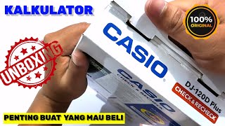 Kalkulator Casio DJ120D PLUS  Unboxing [upl. by Nnod]