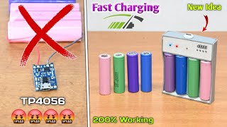 How to Make a Lithiumion Battery FAST Charger  200 Working  18650 Battery Fast Charger [upl. by Cathy]