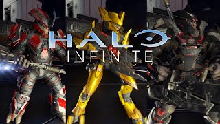 Halo Infinite Banished Enemies and Bosses Showcase [upl. by Hevak]