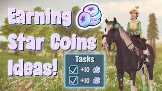 Ways to Earn Star Coins in Star Stable D Ideas [upl. by Astrea]