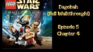 Walkthrough DAGOBAH  Lego Star Wars Complete Saga Episode 5 Level 4 [upl. by Hsetim880]