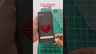 Day 5100 days of ArtCraft Challenge  DIY String art phone case cover ❤️ shorts diycrafts [upl. by Deloris]