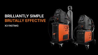 X3S FastMig – Brilliantly simple and brutally effective MIGMAG welding machine [upl. by Peatroy292]