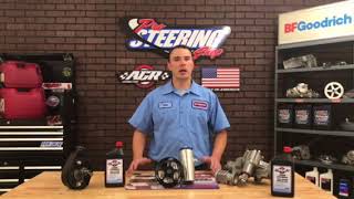 How to bleed Power Steering System the RIGHT WAY the EASY WAY AGR Performance Steering [upl. by Carroll]