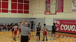 Cedar Valley vs Chisholm 8th Grade Basketball GameTeam BChisholm Free Throw Shooting 110720242 [upl. by Jacobsen770]