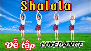 SHALALA la laremix Vegaboyslinedance dành cho người mới tập beginner [upl. by Elon]