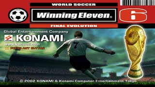 COMENZAMOS A PASAR LAS COPAS  WINNING ELEVEN 6 FINAL EVOLUTION  PLAYSTATION 2 [upl. by Ainaled]