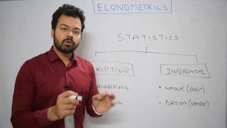 Econometrics Chapter 1 The Nature of Statistics in Hindi  Ecoholics [upl. by Neuberger321]