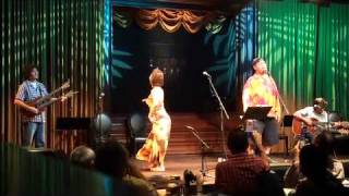 quotPapalina Lahilahiquot Konishiki and Chie with Lagoon at Cotton Club Tokyo 20115 part 4 [upl. by Elleoj519]