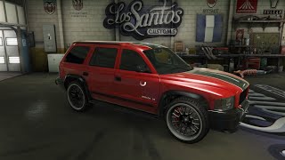 BRAVADO DORADO DODGE DURANGO FULL CUSTOMISATION TUTORIAL  GTA 5 ONLINE [upl. by Iggie27]