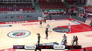 Yalova VİP  Edirne DSİ TKBL 9Hafta [upl. by Gnik]