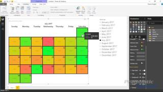 Power BI Custom Visuals  Beyondsoft Calendar [upl. by Nnail]