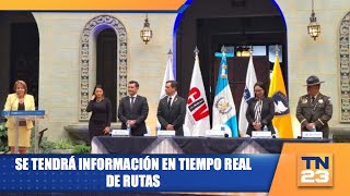 Se tendrá información en tiempo real de rutas [upl. by Erida]