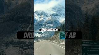 BANFF AB CANADA trending canadiancity albertatourism viralvideo shorts asmrsounds fyp [upl. by Rhianna242]