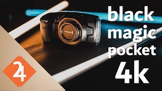 مراجعة Black Magic Pocket 4K Review  الساحرة المحدودة [upl. by Hgielrebma196]